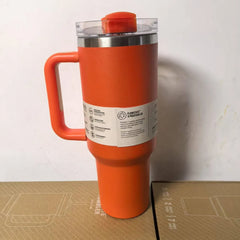 New H2.0 Thermos Cup Silicone Boot for Stanleys 30/40 oz Tumbler with Handle Lid Straw Stainless Steel Vacuum