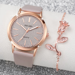 2PCS/Set Women's Watch & Bracelet