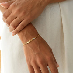 Custom Name Necklace For Women Stainless Steel Personalized Minimal Personalized Name Jewelry Birthday Gift for Her