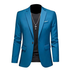 Men's Solid Color High-end Blazer