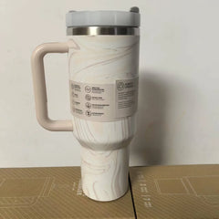 New H2.0 Thermos Cup Silicone Boot for Stanleys 30/40 oz Tumbler with Handle Lid Straw Stainless Steel Vacuum