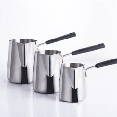 Long Handle Wax Melting Pot DIY Candle Soap Melts Pot Scented Wax Melts Metal Coffee Toroid Pitcher Latte Milk Frothing Jug