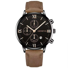 Men's Roman Dial Watch