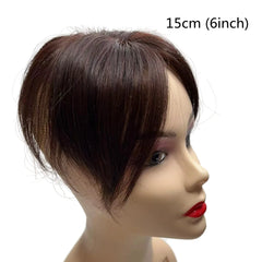 Body Wavy Brazilian Human Hair Toppers 25cm Clip In Hairpieces Extensions Increase Hair Volume for Women Mild Light Brown Remy