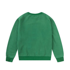 Winter Series SAINT Round Neck Oversized Men Sweater ARIES Print Beige Vintage Pullover Streetwear