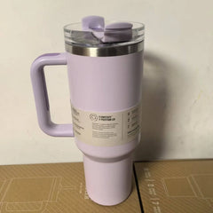 New H2.0 Thermos Cup Silicone Boot for Stanleys 30/40 oz Tumbler with Handle Lid Straw Stainless Steel Vacuum