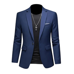 Men's Solid Color High-end Blazer