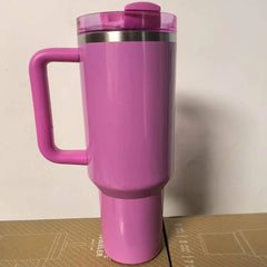New H2.0 Thermos Cup Silicone Boot for Stanleys 30/40 oz Tumbler with Handle Lid Straw Stainless Steel Vacuum