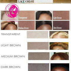 Full Human Hair Wigs with Bangs Glueless WEar and go Wig for Women Natural Straight Lace Front Wig Fringe Ombre Blonde Color Wig