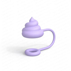 Silicone anti overflow creative toilet, suitable for Stanley cups, , outdoor ice cream cup accessories, good for going out