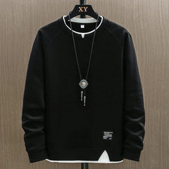 Two Pieces O-Neck Sweatshirt