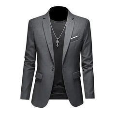 Men's Solid Color High-end Blazer