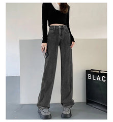 High Waisted Slim Jeans