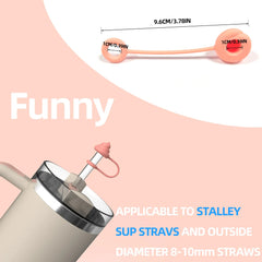 Silicone anti overflow creative toilet, suitable for Stanley cups, , outdoor ice cream cup accessories, good for going out