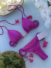 Adjustable Bandage Bikini Set