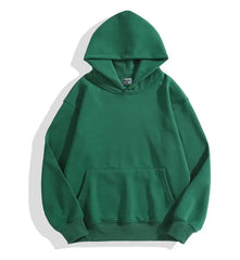 Men's Top Solid Color Hoodies
