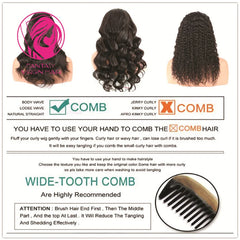 Full Human Hair Wigs with Bangs Glueless WEar and go Wig for Women Natural Straight Lace Front Wig Fringe Ombre Blonde Color Wig