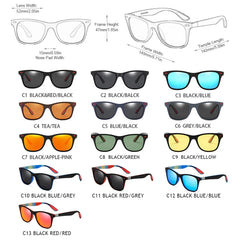 Men  Plastic Driving Sun Glasses