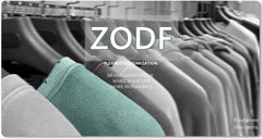 ZODF New 2025 Autumn Men's 445GSM Sweatpants Unisex High Street Soft Knitted Straight Pants Brand Streetwears Tracksuits HY0382