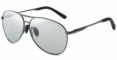 Metail Frame Polarized Sunglasses