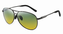 Metail Frame Polarized Sunglasses