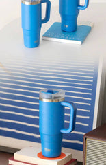 Taishuo Giant Vacuum Cup Cup with Straw Large Capacity Office Cup 2025 New Arrival Vacuum Cup Large Ice Cup