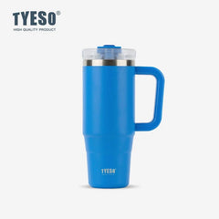 Taishuo Giant Vacuum Cup Cup with Straw Large Capacity Office Cup 2025 New Arrival Vacuum Cup Large Ice Cup