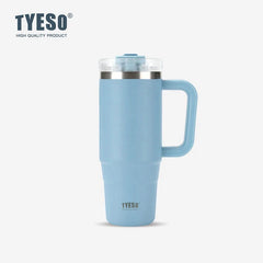 Taishuo Giant Vacuum Cup Cup with Straw Large Capacity Office Cup 2025 New Arrival Vacuum Cup Large Ice Cup