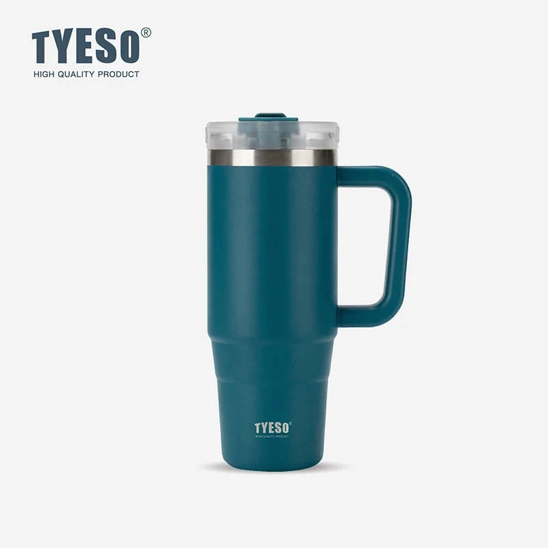 Taishuo Giant Vacuum Cup Cup with Straw Large Capacity Office Cup 2025 New Arrival Vacuum Cup Large Ice Cup