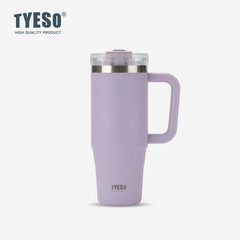 Taishuo Giant Vacuum Cup Cup with Straw Large Capacity Office Cup 2025 New Arrival Vacuum Cup Large Ice Cup