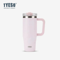 Taishuo Giant Vacuum Cup Cup with Straw Large Capacity Office Cup 2025 New Arrival Vacuum Cup Large Ice Cup