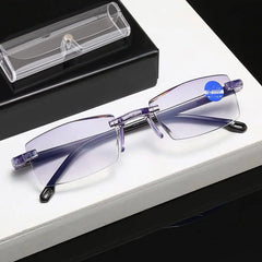 Men's Reading Glasses Smart Glasses With Automatic Adjustment Lens Dimming Glasse Women Anti-blue Light +1.0-+4.0 Reading Mirror