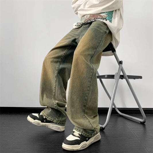 Men's Wide Leg Jeans