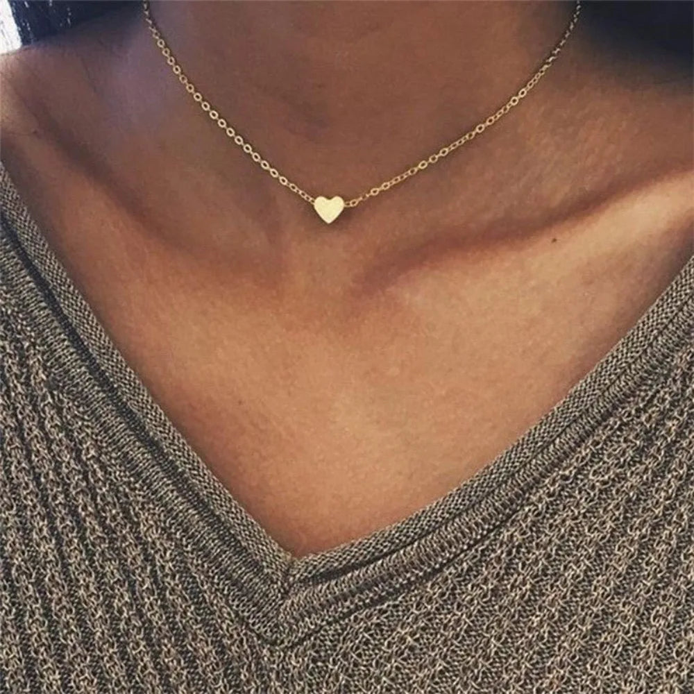 Simple Love Heart Necklace