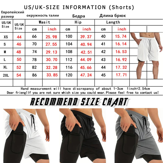 Quick Dry Workout Jogging Shorts