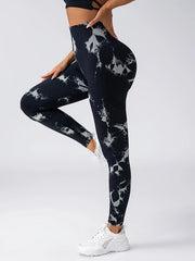 Tie Dye Yoga  Sport Leggings