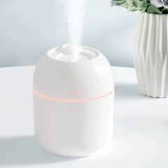 Home Fragrances USB Humidifier Oil Diffuser Portable Simple With Light Aroma Cool Mist Lovely Power-off Protection Romantic