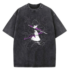 Solo Leveling Washed T-shirt Cotton High Quality teen Pastel Pop Culture Vintage 80s t shirt University Breathable 2000s Digital