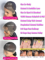 Women's 13x4 Lace Front Wigs