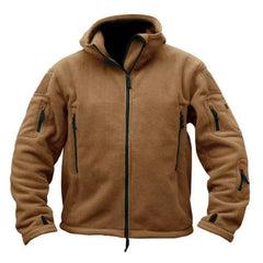 Men's outdoor warm fleece jacket