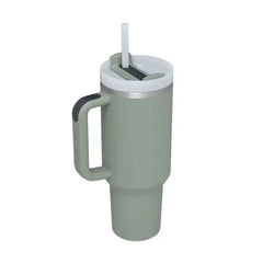 40 oz Tumbler with Handle Lid Straw 40oz Stainless Steel Water Bottle Vacuum Thermos Cup Travel Thermal Coffee Mug for stanleys
