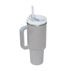 40 oz Tumbler with Handle Lid Straw 40oz Stainless Steel Water Bottle Vacuum Thermos Cup Travel Thermal Coffee Mug for stanleys