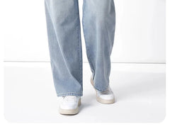 Maternity New Jeans Spring and Summer No Toddler Maternity Pants Straight Wide-Leg Pants Large Size Casual Pants Women's Jeans