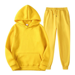 Men's  Long Sleeve Pullover + Jogging Trousers  Sets