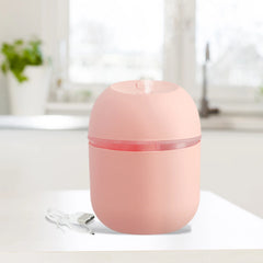 Home Fragrances USB Humidifier Oil Diffuser Portable Simple With Light Aroma Cool Mist Lovely Power-off Protection Romantic