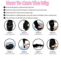 Synthetic Lace Front Wig Blonde Wigs for Woman Lady Deep Wave Lace Front Wigs Caramel Golden Blonde Wig Glueless Cosplay Sale