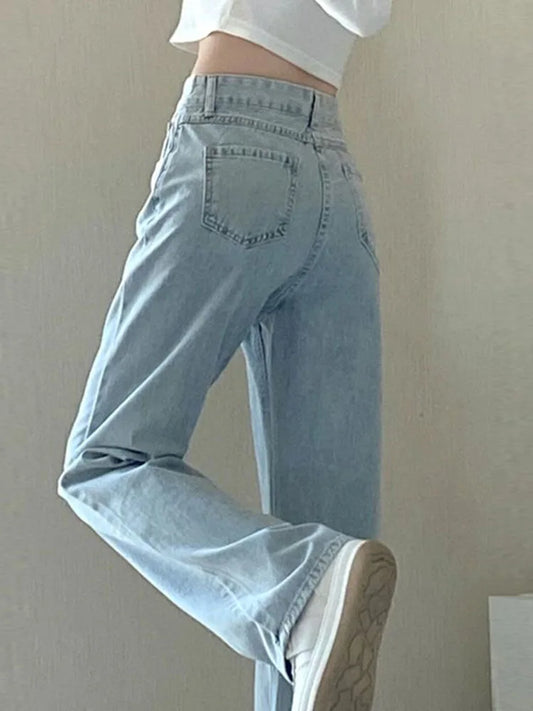 High Waisted Slim Jeans