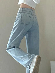 High Waisted Slim Jeans