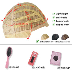 Long Blonde Red Curly Wig Bangs for Black Women Heat Resistant Synthetic Wigs Afro Natural Costume Party Daily Use Fake Hair