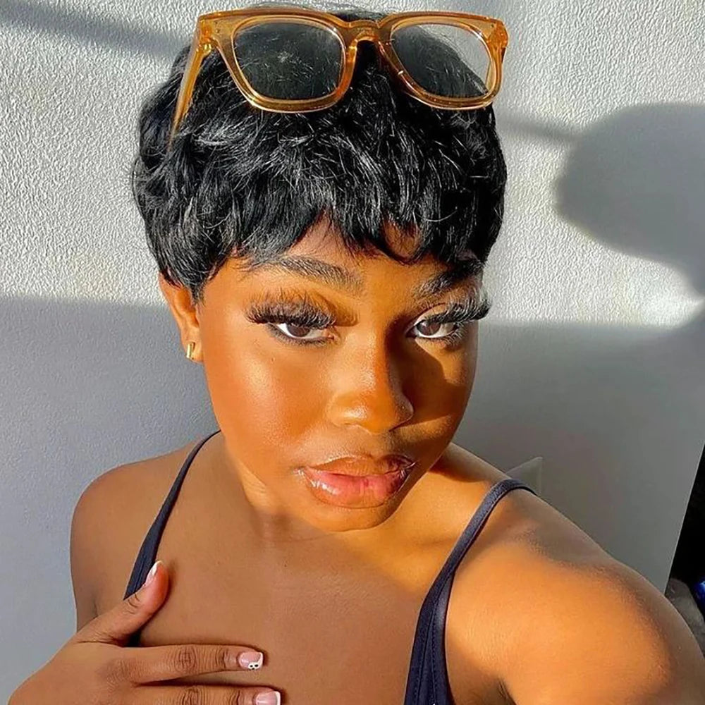 Short Pixie Cut Wig